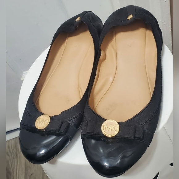 Michael Kors Women's Dixie Stretch Fit Ballet Flats Black Size 7.5 🌴✌️ - Picture 3 of 13